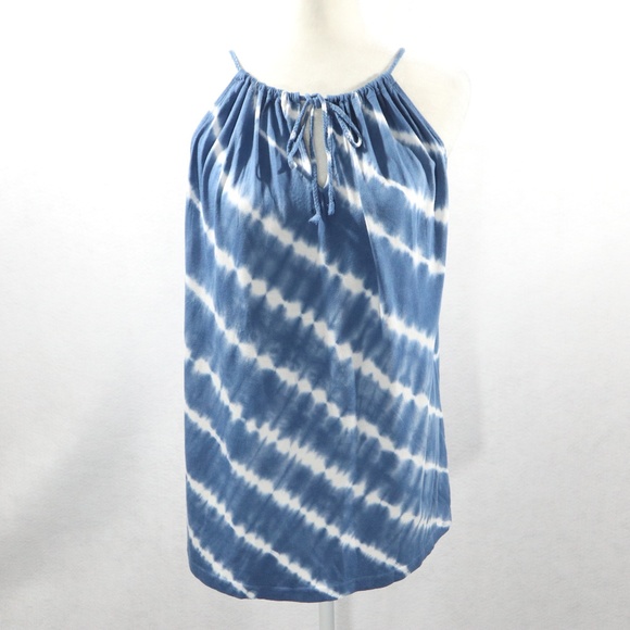 CHAPS by Ralph Lauren Sleeveless Tie Dye Top Sz L - Picture 3 of 8